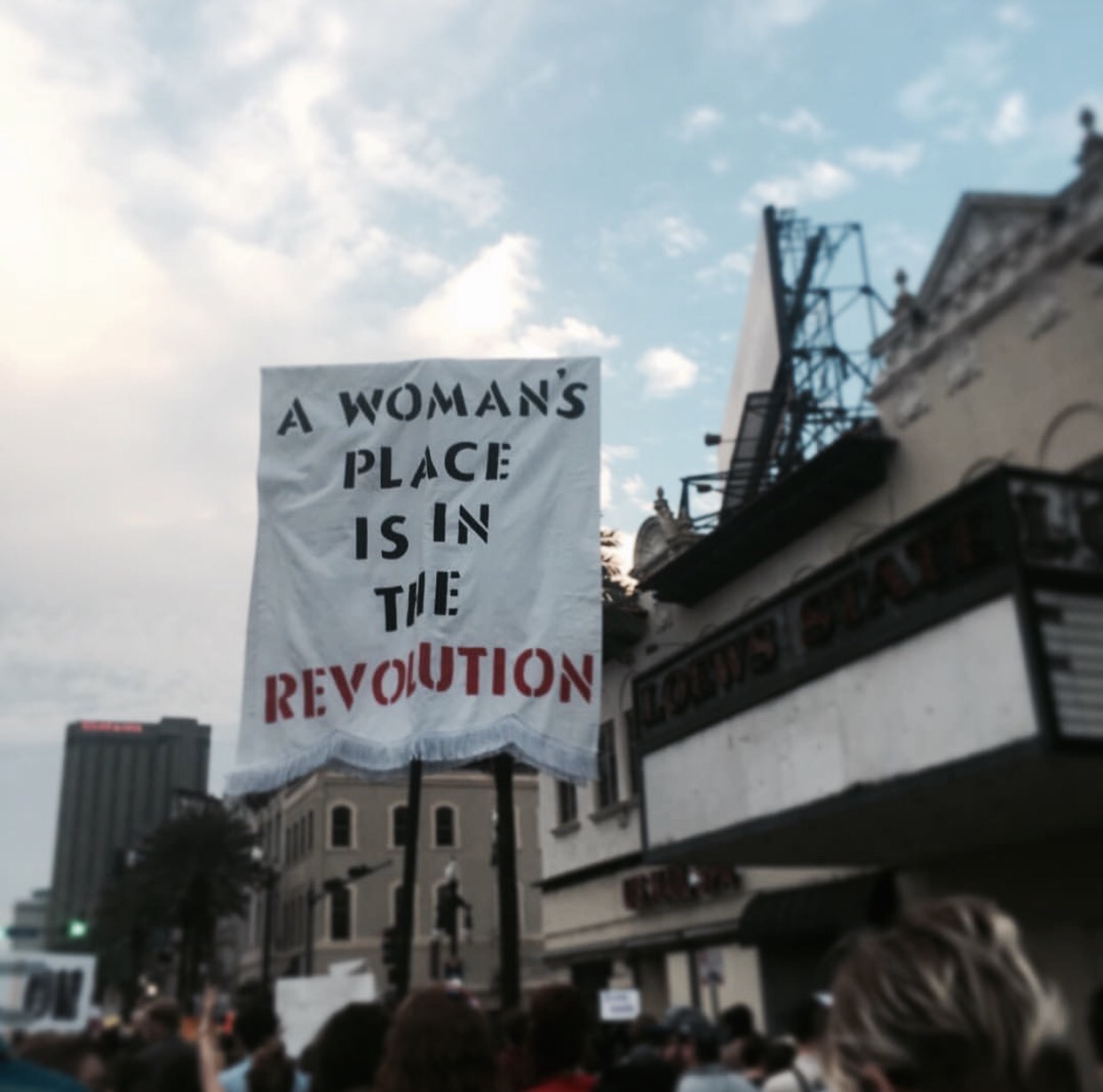 sheabutterbitch:  New Orleans, January 20th  “In the same way our oppression is