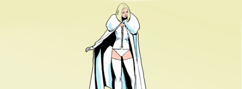 emmsfrost:favorite comic book character — one character: emma frost