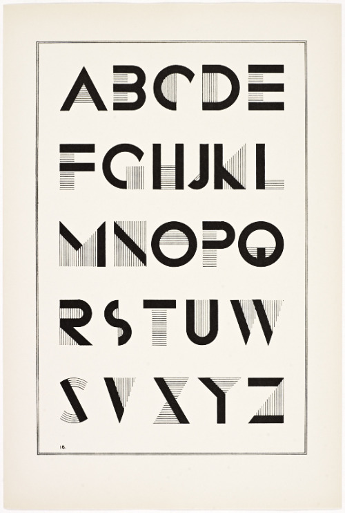 Irene K. Ames, A portfolio of Alphabet Designs for artists, architects, designers &amp; craftsmen, 1