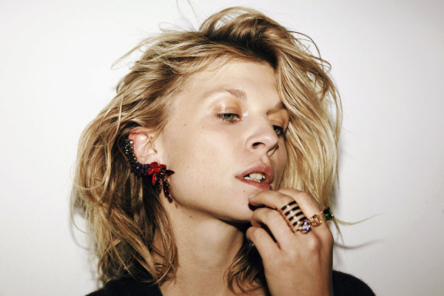 clemence-poesy:  “Beauty comes from what you feed yourself with, how you care about people.” 