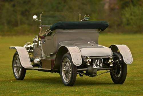 Photos of the 1909 Rolls-Royce 40/50 HP Silver Ghost.