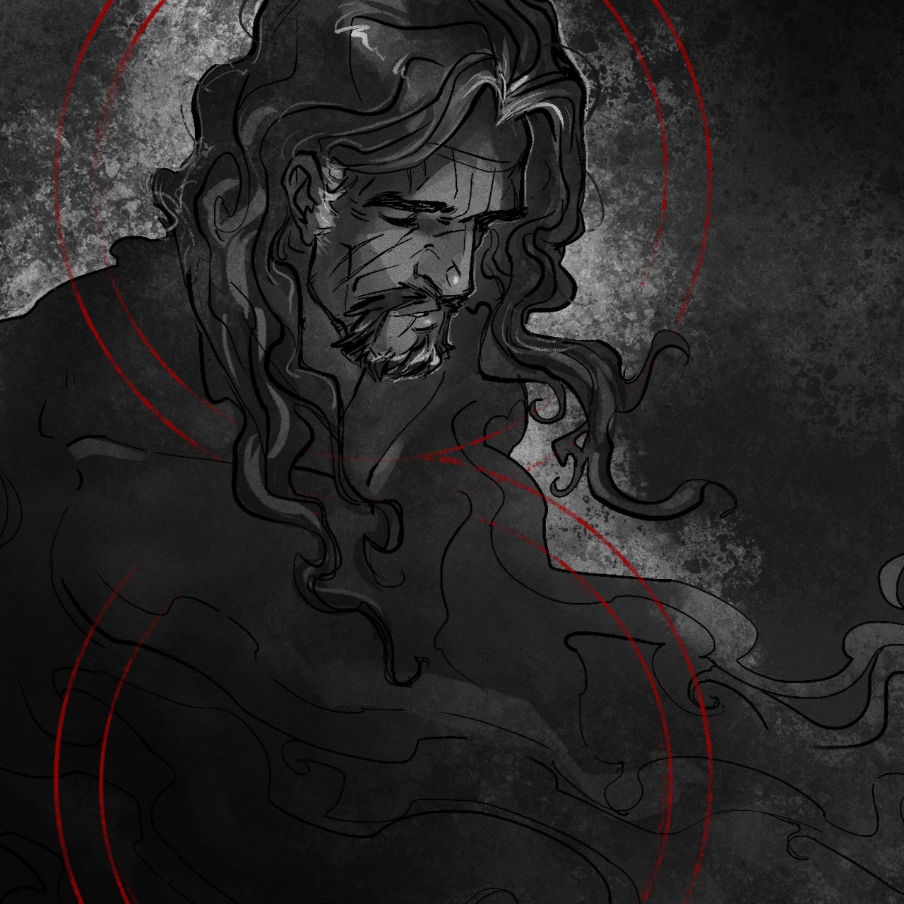 Angel of Death, Gabriel Reyes. #reaper #overwatch #gothicart