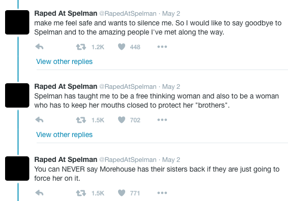 micdotcom:  “Raped at Spelman” calls out college’s victim blaming A Twitter