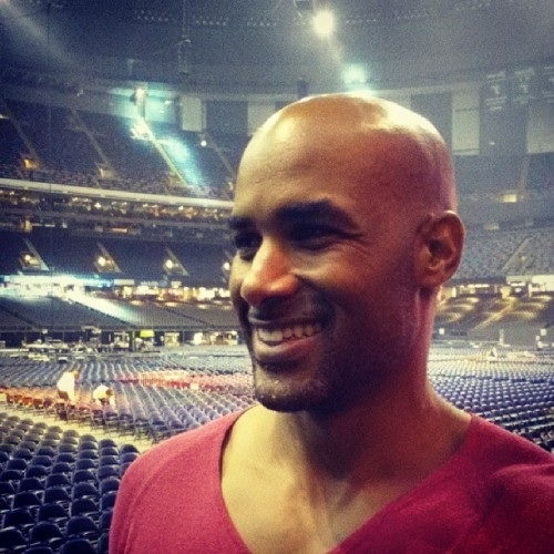 At rehearsals for tonight&rsquo;s show at the Superdome #essencefest