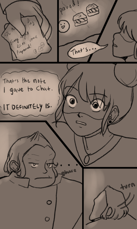 aerequets:could it be that marinette has…. Suspicions?also here to start a Stan Gorilla club [Part 1