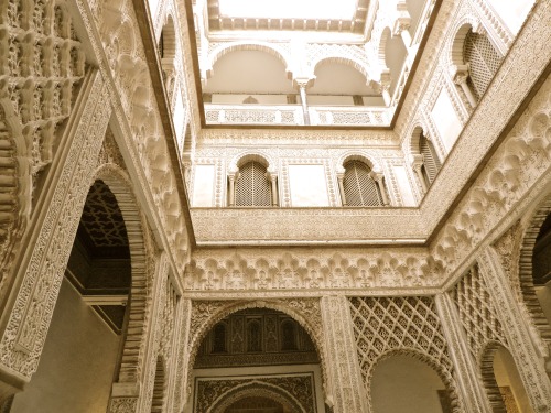 Patio Interior, Alcázar, Sevilla, 2016.