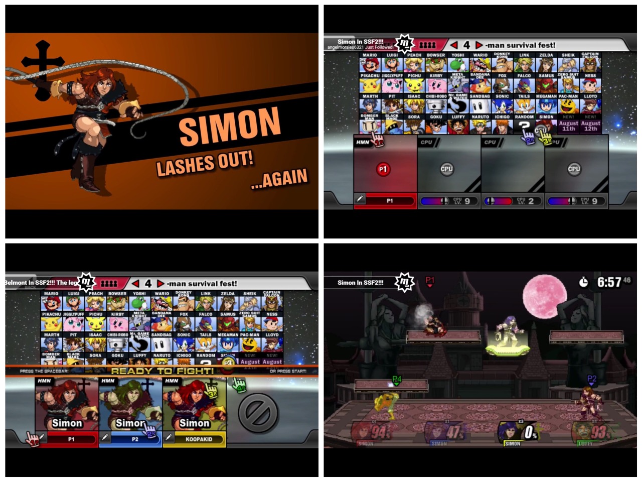 super smash flash 2 simon super smash flash 2 simon