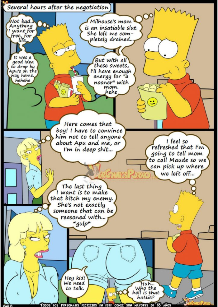 kaneki-art:  Simpsons doujinshi, Old habits 7: part 1/3