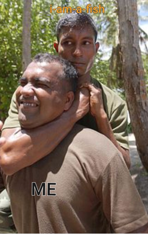 its-a-me-midknife:  i-am-a-fish:  this is my huggin arm  I have never felt so loved in my whole life.