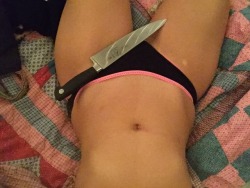 prettyperversion:  Definitely not dirty enough for credit in the giveaway but who doesn’t like a girl that has an appreciation for big knives💕 Glad I ran into your blog any how, I like your content Have a lovely day🙃