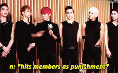 jaehwany:  n and his greed for reactions… 