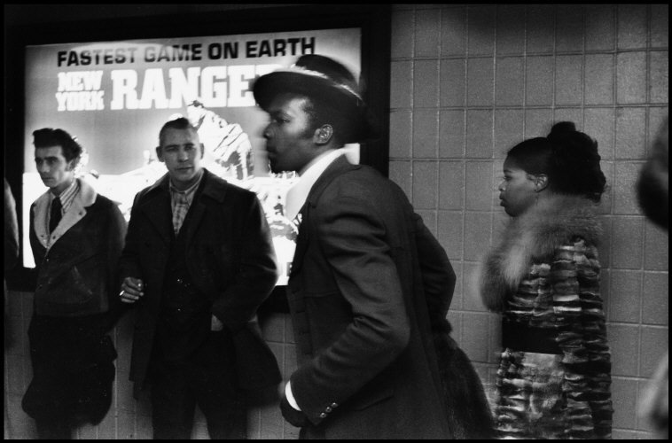 NYC Subway, 1971 by Elliott Erwitt