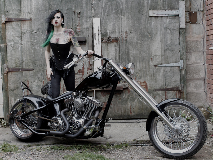 kathy-alexa:  gore-couture:  More than just a shoot for my corsets &lt;3 You
