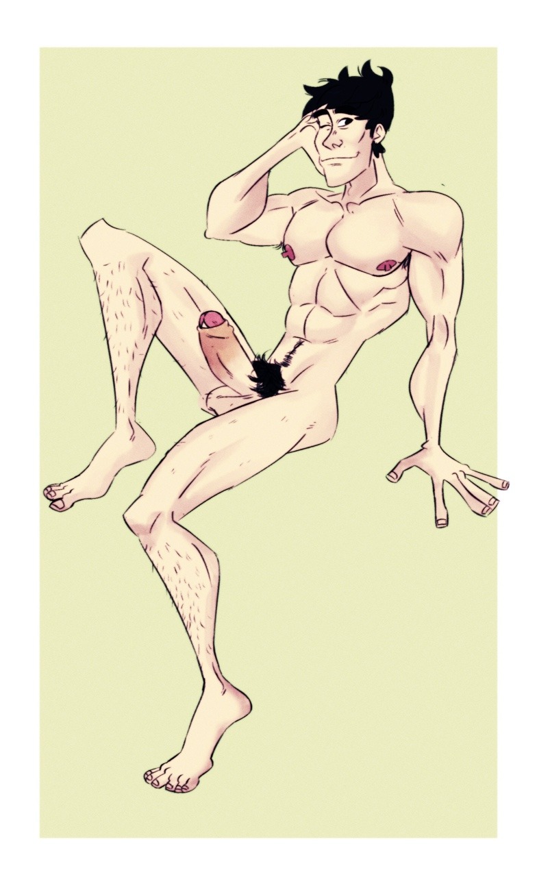 boxerhole:  Daehyun wanted a glitz and glamour so I doodled him a pinup 