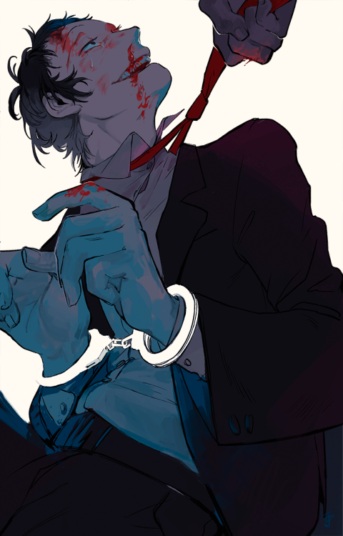 TIMES UP.Finally, I get some free time to draw Adachi-San ;w; I&rsquo;M SO HAPPY.
