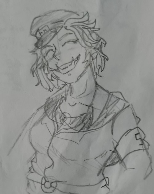 Genderbent Inori Scribbles