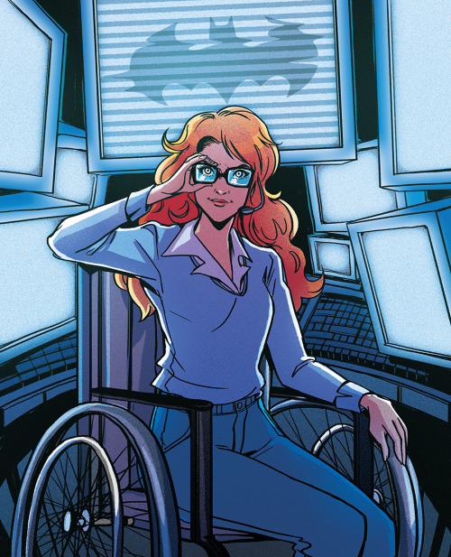 autisticcassandracain:jovaline:Here’s another FIERCE HEROINES illustration~ Barbara Gordon! ✨ 