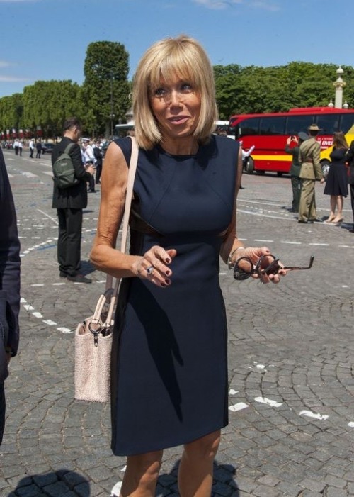 kontrollsysteme: Mme. Macron aime Vuitton (LVMH dressed her for election season, free of charge; tal