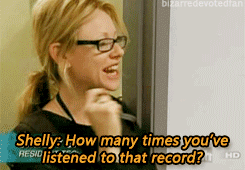  Just in case you didn’t watch this season of Celebrity Rehab, this woman, Shelly, was part of Dr. Drew’s staff and she was there to guide and talk to the patients. She had almost no idea of what AIC was, that’s why she was trying to understand