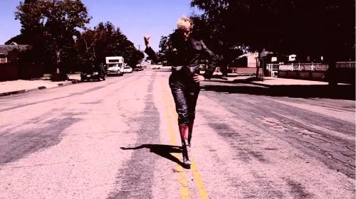 Justin Tranter in Semi Precious Weapons - Warrior Tour Skit part 1