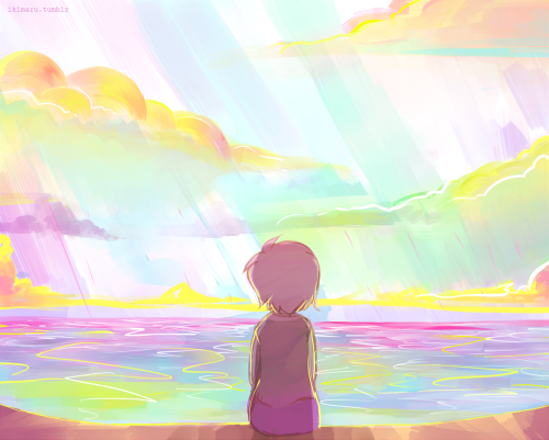 tried to practice painting some colorful backgroundss c: didn’t think I’d actually finish them all lmao it was fun