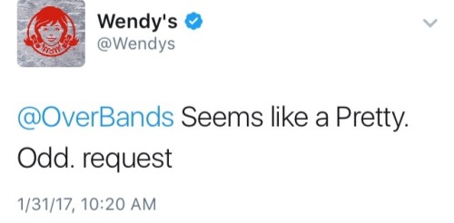 actualbrendonurie:I haven’t been to Wendy’s in 10 years but I gotta Go