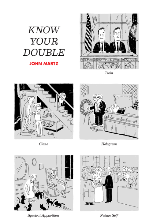 nevver:Know your double, a doppelgänger field guide - John Martz