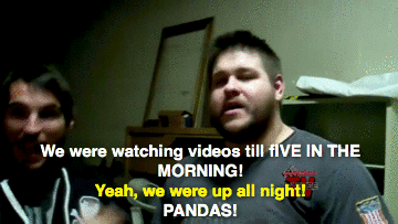 mitchtheficus:  Kevin Steen and Johnny Gargano tell the story of the night they became friends (and also announce that they’re teaming up). The story involves a lot of shouting about pandas. (x)