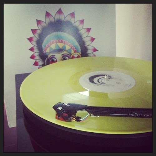 recordnerdz:  Owen - L’Ami du Peuple (Yellow /200) #vinyl #owen #mikekinsella #records 