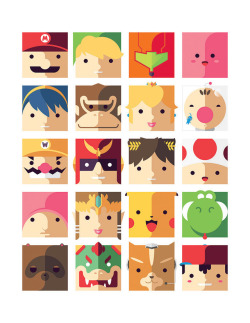 it8bit:  Gaming Character Illustrations Created by Jeff Langevin 