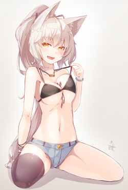 catgirlsdoingcatthings:  けもみみ | metｈ（めと）＠お仕事募集中