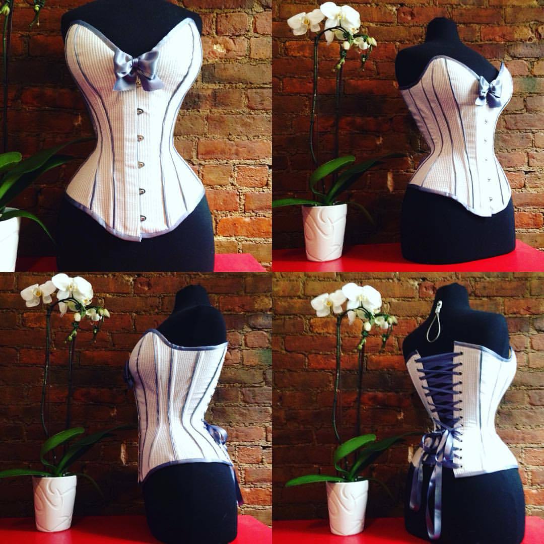 verymeverychic:  sinandsatin:  If you fall in love with the process of corsetry you