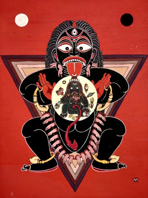 arjuna-vallabha:Mahakala-kalani by Arghya