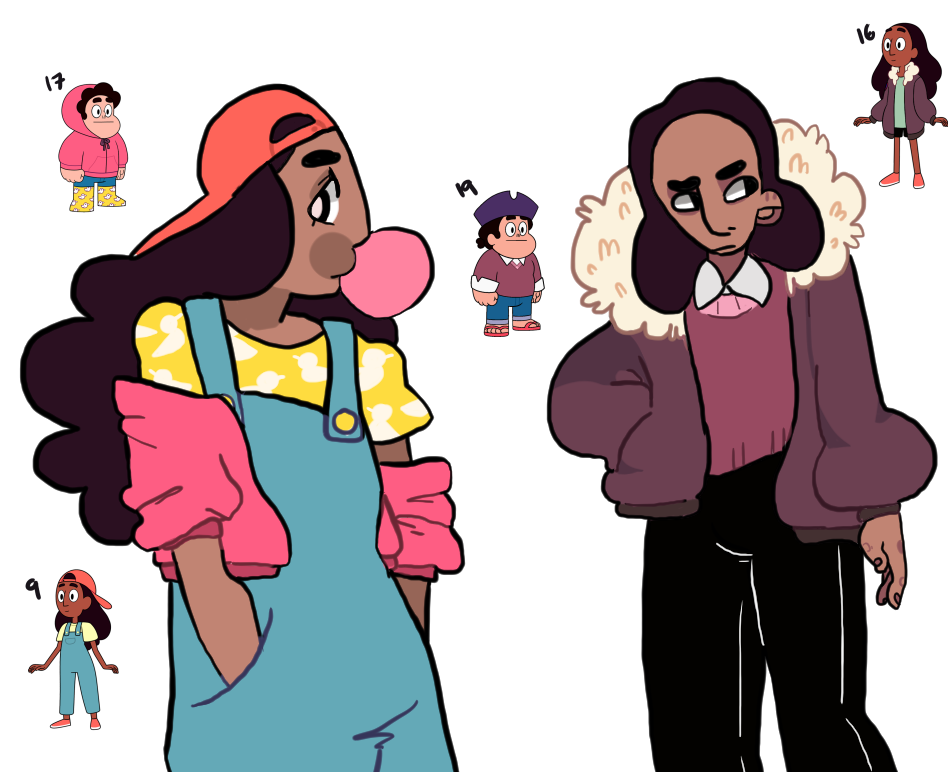 pizzakladd:  All my Steveonnies from a while ago!!! I gosh dang love Steveonnie :’(