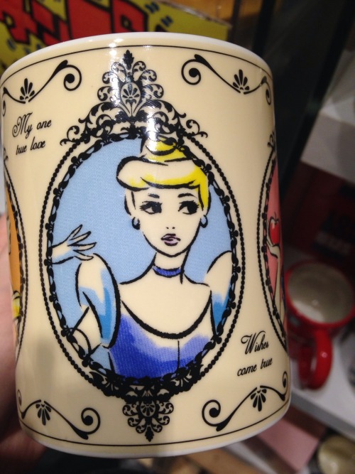 Disney princess cup featuring four princesses.