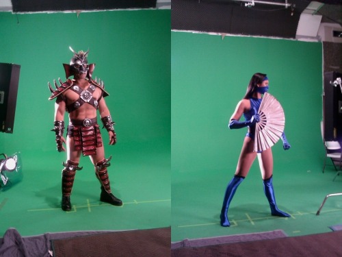 mortalkombatshrine:  Make-up artist Tanea Brooks has released a set of pictures that show actors and actresses dressed up in costume doing video capture work for the cancelled Mortal Kombat HD remake. Even though the game was cancelled, images show that