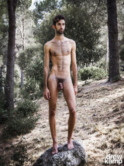 drewkamp:  Raul   Sometimes a skinny boy is a good romp in the woods.