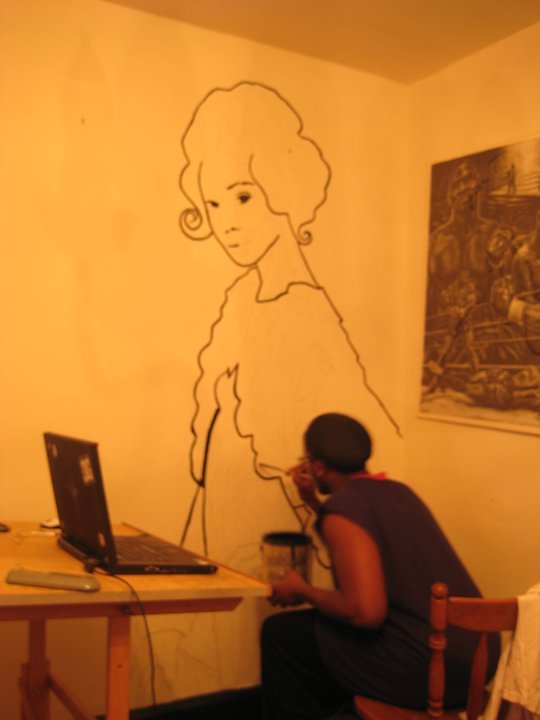 youngblackqueen:  holybolognajabronies:  badbilliejean:  alexlartwork:  Still painting