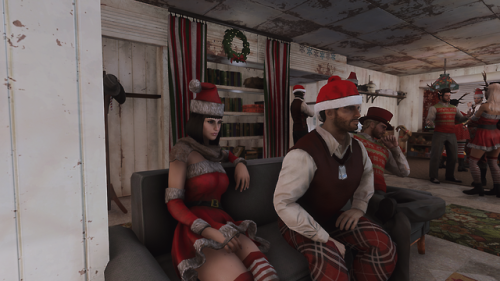 ariejul: Merry Christmas!Christmas Party at Julia’s!Some notable guests include @scorpio-skies