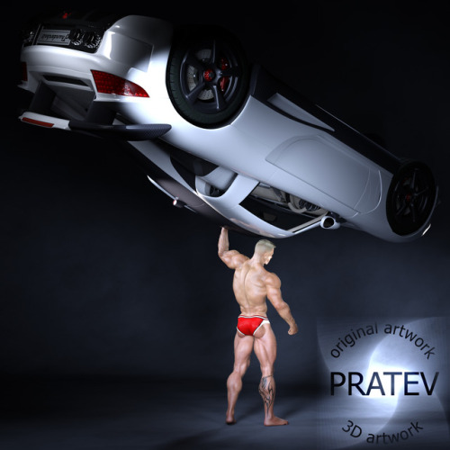 pratev: Alex’s Car Lift (SFW, 1 of 2) I suddenly have a new appreciation for digital art 