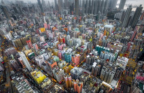 99percentinvisible:  Hong Kong from above