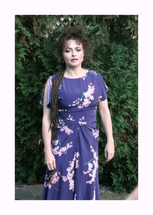 These are a few of my favourite things! | #13Helena Bonham Carter &amp; that flowery purple dress.Wo