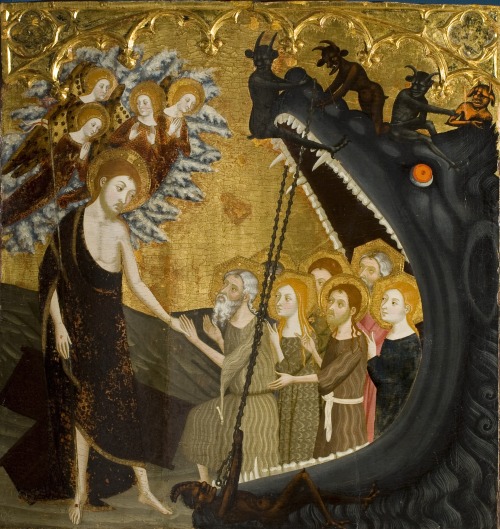 Jaime Serra - The harrowing of Hell (c. 1361).