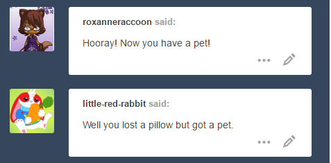 askscribblesstyal:Scribbles: “A-at least I won’t be a-alone at home anymore” 