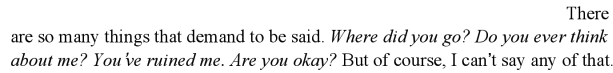 aseaofquotes:  Gayle Forman, Where She Went 