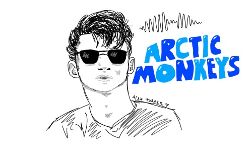 Alex Turner digi doodle