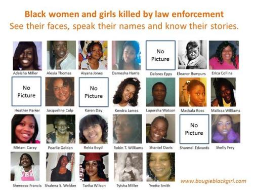 revolutionarykoolaid:Please don’t forget about our sisters lost in this struggle. A week befor