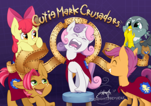 CMC Studios! This print will premiere at Bronycon 2017! I’ll be at Booth 10, come say hi! &