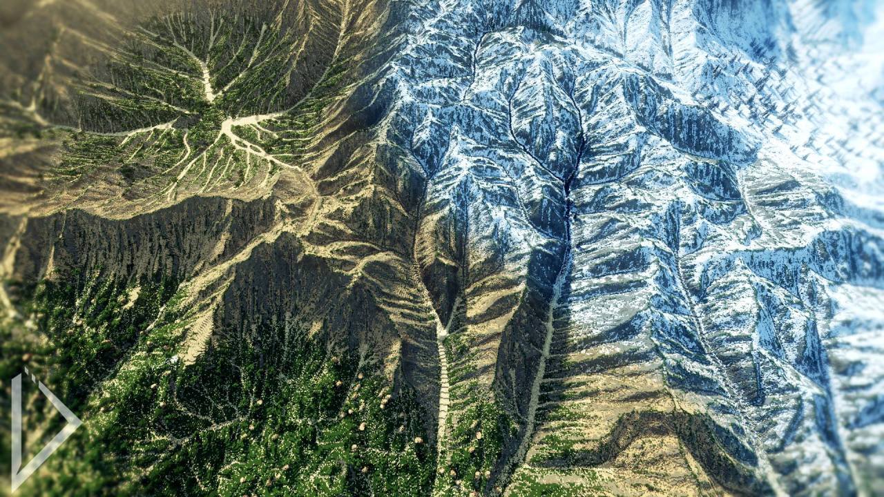 ibuildpixels:  Alerak: Minecraft terrain by Darastlix