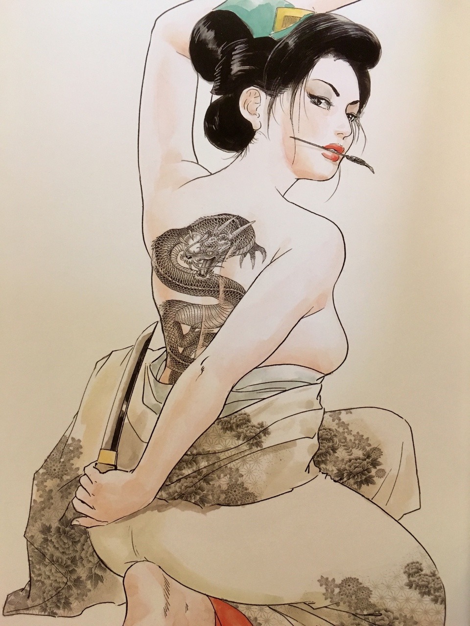 camtoonstm: mitsuo-midorikawa: ケン月影：艶 魅惑的な江戸熟女&amp;現代熟女